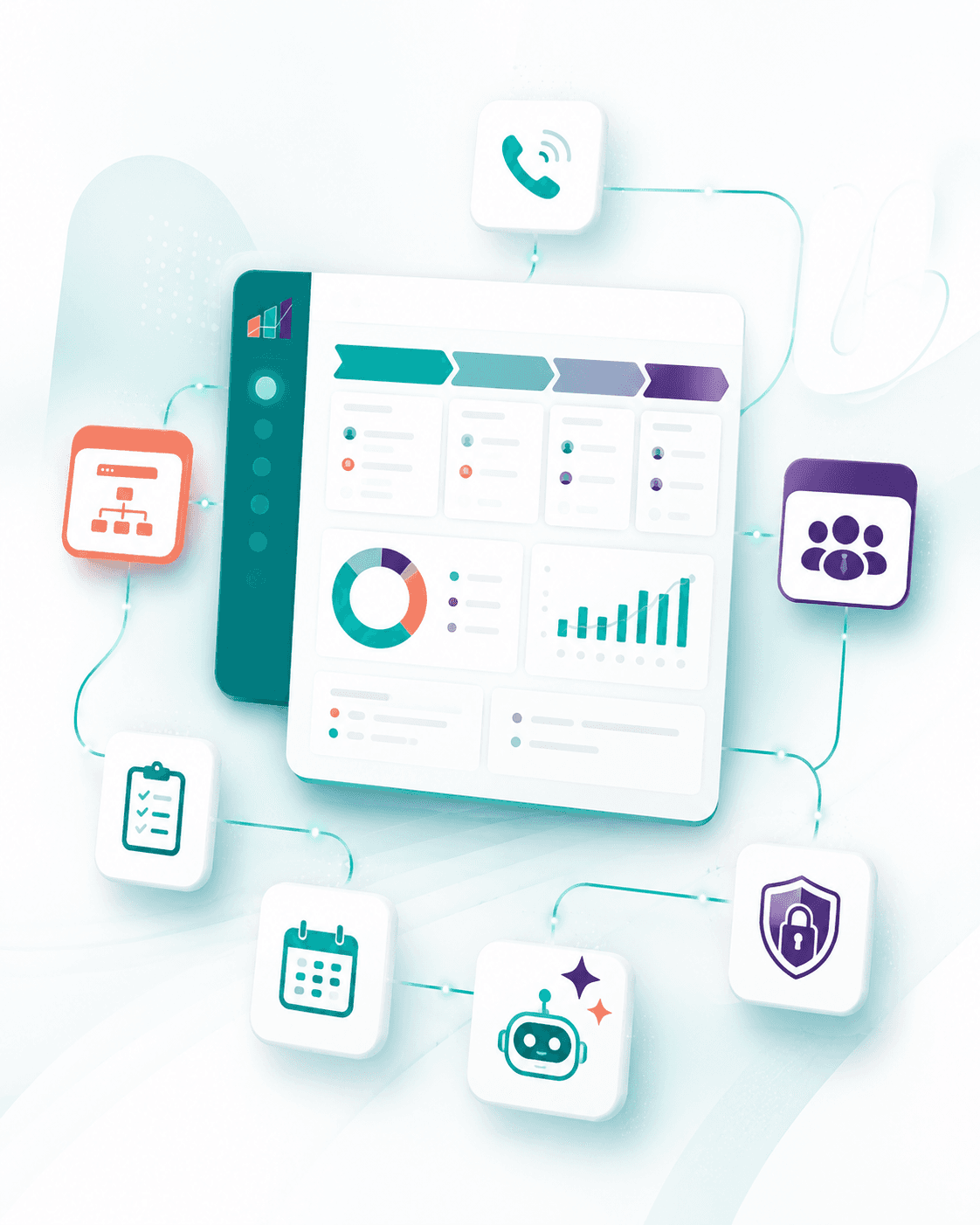 TrueValue dashboard — portrait view of the unified business platform
